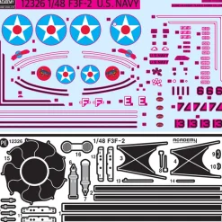 Academy 1/48 Grumman F3F-2 VF-6 Fighting Six USN