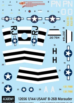Academy 1/144 Martin B-26B Marauder USAF