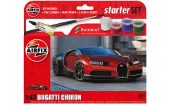 Airfix 1/43 Bugatti Chiron Starter Set