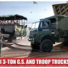 Airfix 1/76 WWII 3-Ton G.S. and Troop Trucks