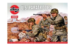 Airfix 1/76 WWII US Paratroops Figure Set