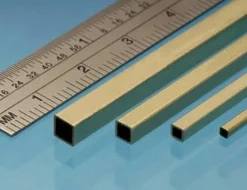 Albion Alloys Brass Square Tube 5.55mm