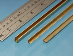 Albion Alloys Brass U Channel 2.5mm