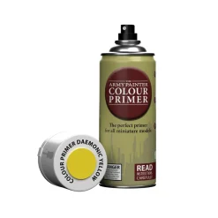 Army Painter Colour Primer 3015 400ml Daemonic Yellow Primer Spray Paint