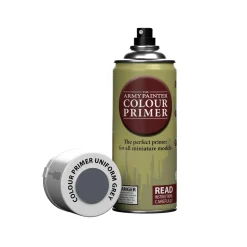 Army Painter Colour Primer 3010 400ml Uniform Grey Primer Spray Paint