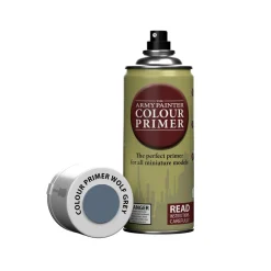 Army Painter Colour Primer 3021 400ml Wolf Grey Primer Spray Paint