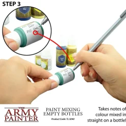 Army Painter Paint Mixing Empty Bottles