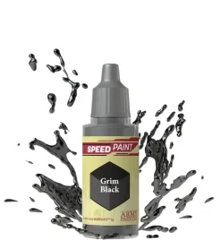 Army Painter Speedpaint 2.0 2001 18ml Grim Black Acrylic Paint
