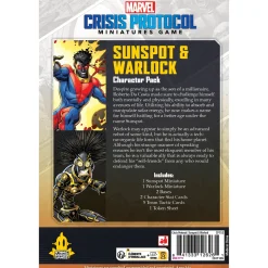 Atomic Mass Games Marvel Crisis Protocol: 153 Sunspot & Warlock