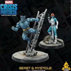 Atomic Mass Games Marvel Crisis Protocol: 043 Mystique and Beast