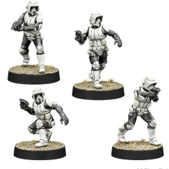 Atomic Mass Games Star Wars Legion - Galactic Empire - Unit Expansion - Scout Troopers
