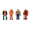 Bachmann 1960s Lineside Workers Set Of 6 Figures
