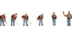 Bachmann 1960s Lineside Workers Set Of 6 Figures