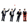 Bachmann Station Staff Set of 6 Figures