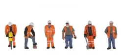 Bachmann Trackside Workers Set of 6 Figures