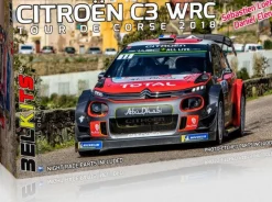 Belkits 1/24 Citroen C3 WRC Corsica 2018 S.Loeb