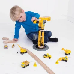 BigJigs Big Crane Construction Set