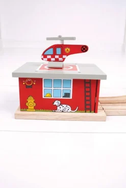 BigJigs Fire Station Shed