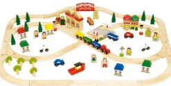 BigJigs Town & Country Train Set