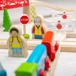 BigJigs Town & Country Train Set