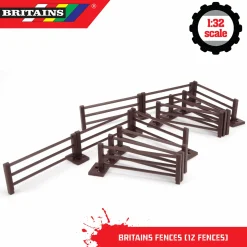 Britains 1/32 Farming Fence (12 Fences) Set
