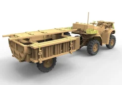 Bronco Kits 1/35 British Army ATV Quad Bike and Trailer Model Kiy