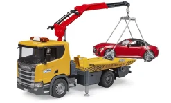 Bruder Scania Super 560R Tow Truck with Roadster
