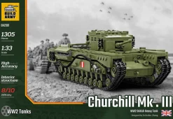 Build Army 1/33 Churchill Mk.III Infantry Tank