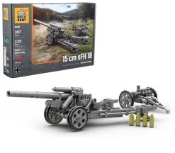 Build Army 1/35 German 15cm SFH 18 Artillery