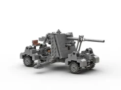Build Army 1/35 88mm Flak 36 Artillery