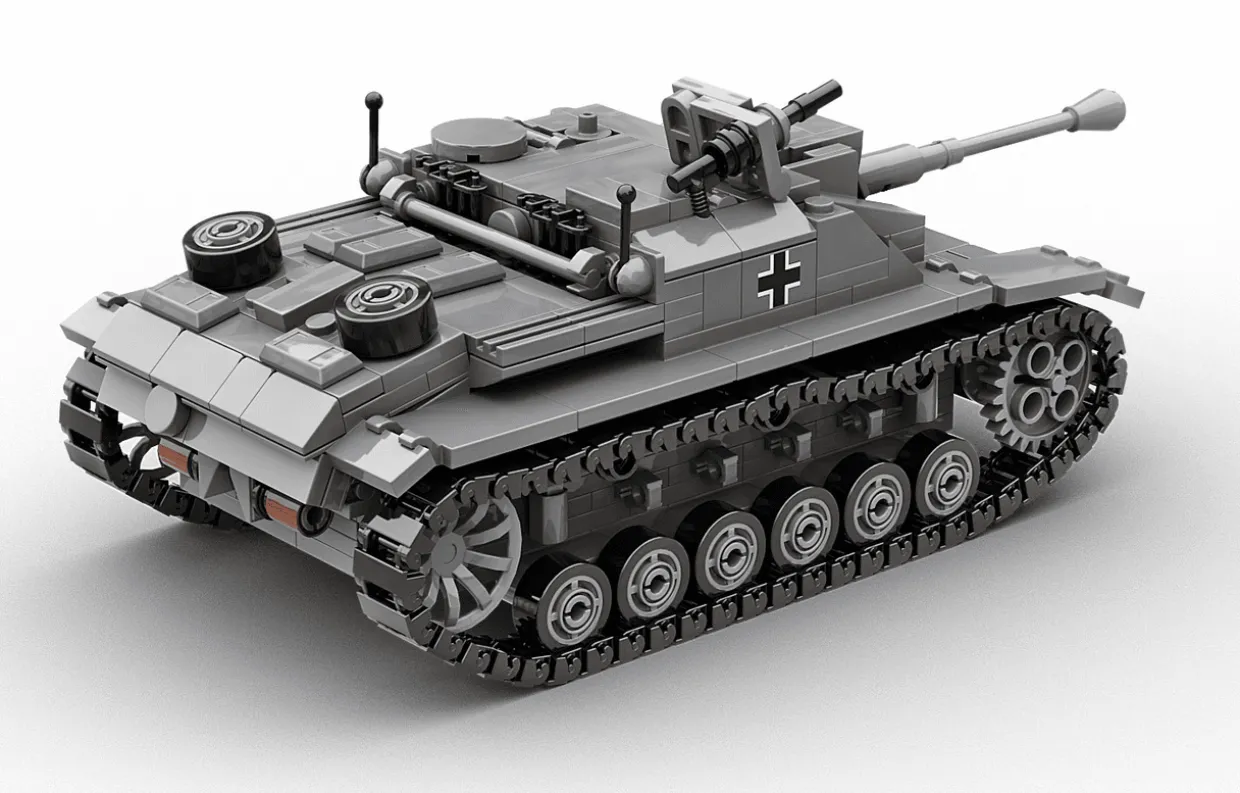 Build Army 1/33 StuG.lll Ausf.G Tank Destroyer
