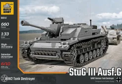 Build Army 1/33 StuG.lll Ausf.G Tank Destroyer
