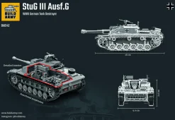Build Army 1/33 StuG.lll Ausf.G Tank Destroyer