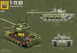 Build Army 1/33 T-72 B3 MBT