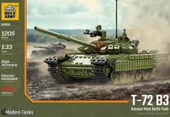 Build Army 1/33 T-72 B3 MBT