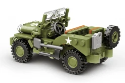 Build Army 1/33 Willys MB Jeep Utility Vehicle