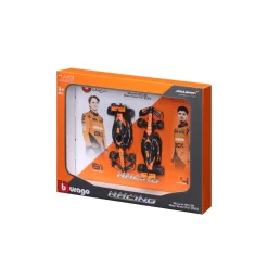 Burago 1/43 F1 Mclaren MCL38 2024 Two Pack - Norris and Piastri