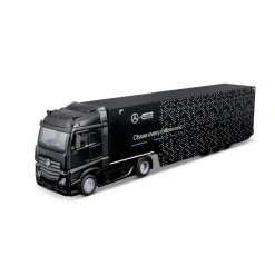 Burago 1/43 F1 Merdeces AMG Racing Transporter Lorry W15 2024 George Russell