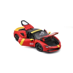 Burago 1/18 Ferrari SF90 Stradale Assetto Fiorano Diecast Model Car