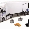 Burago 1/43 MB Actros Lift and Load Truck With Pallets
