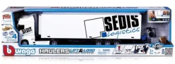 Burago 1/43 MB Actros Lift and Load Truck With Pallets