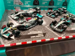 Burago 1/43 Mercedes F1 Lewis Hamilton Highlights 4 Car Set