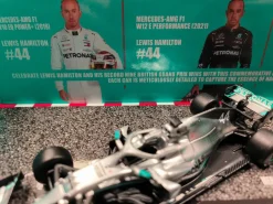 Burago 1/43 Mercedes F1 Lewis Hamilton Highlights 4 Car Set