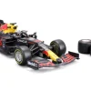 Burago 1/24 Red Bull Toy Tyre Changing Racing Car (2021) Verstappen Playset