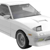 CaDA Initial D 1/35 Mazda RX-7 FC3S
