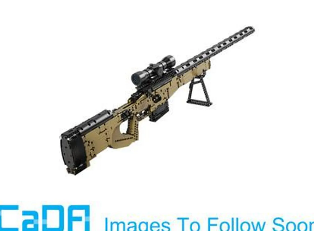 CaDA L96A1 Sniper Rifle Brick Model Gun