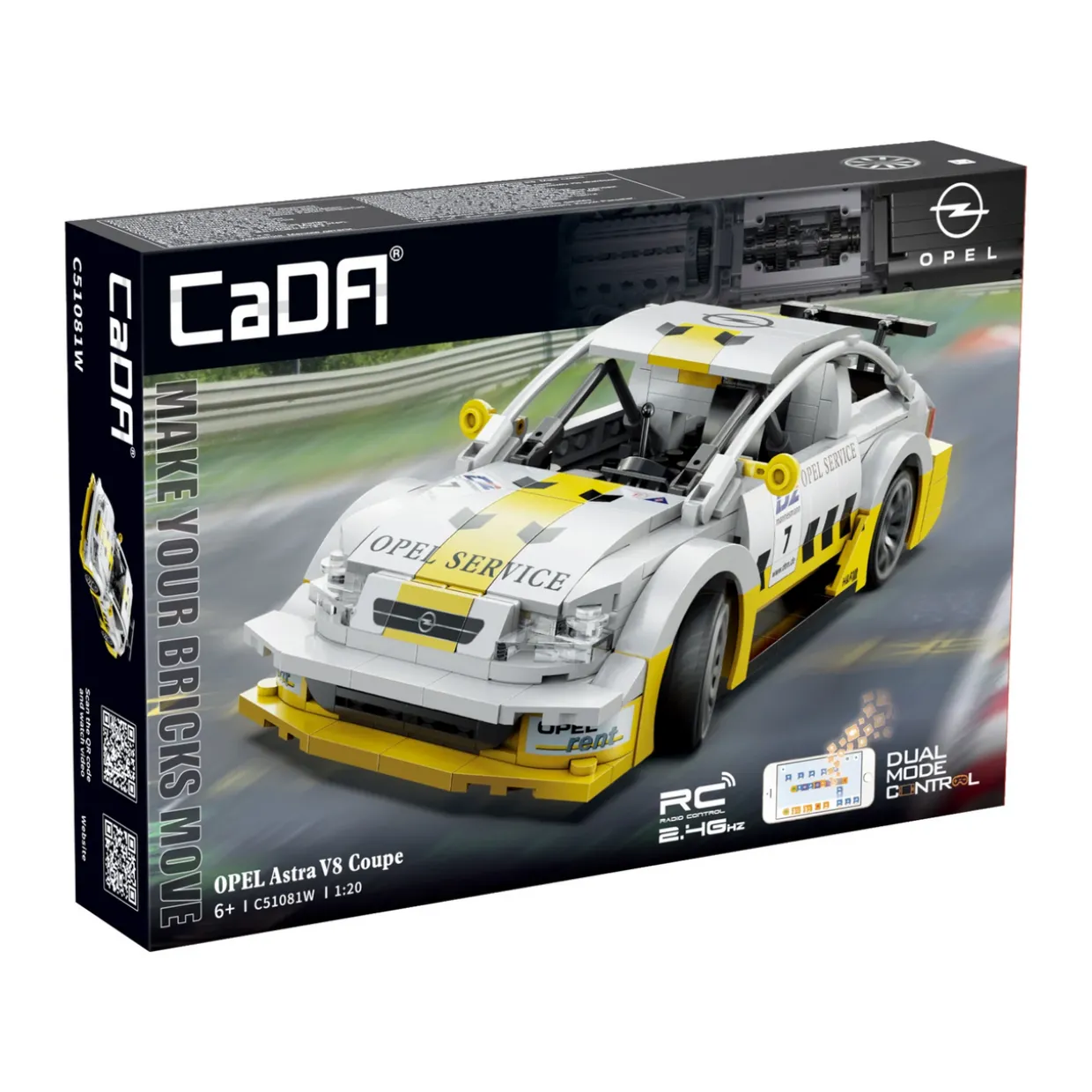 CaDA RC Opel Astra V8 Coupe