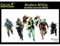 Caesar Miniatures 1/72 Modern Somalian & Asian Militia