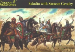 Caesar Miniatures 1/72 Saladin with Saracens Cavalry