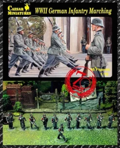 Caesar Miniatures 1/72 WWII German Infantry Marching